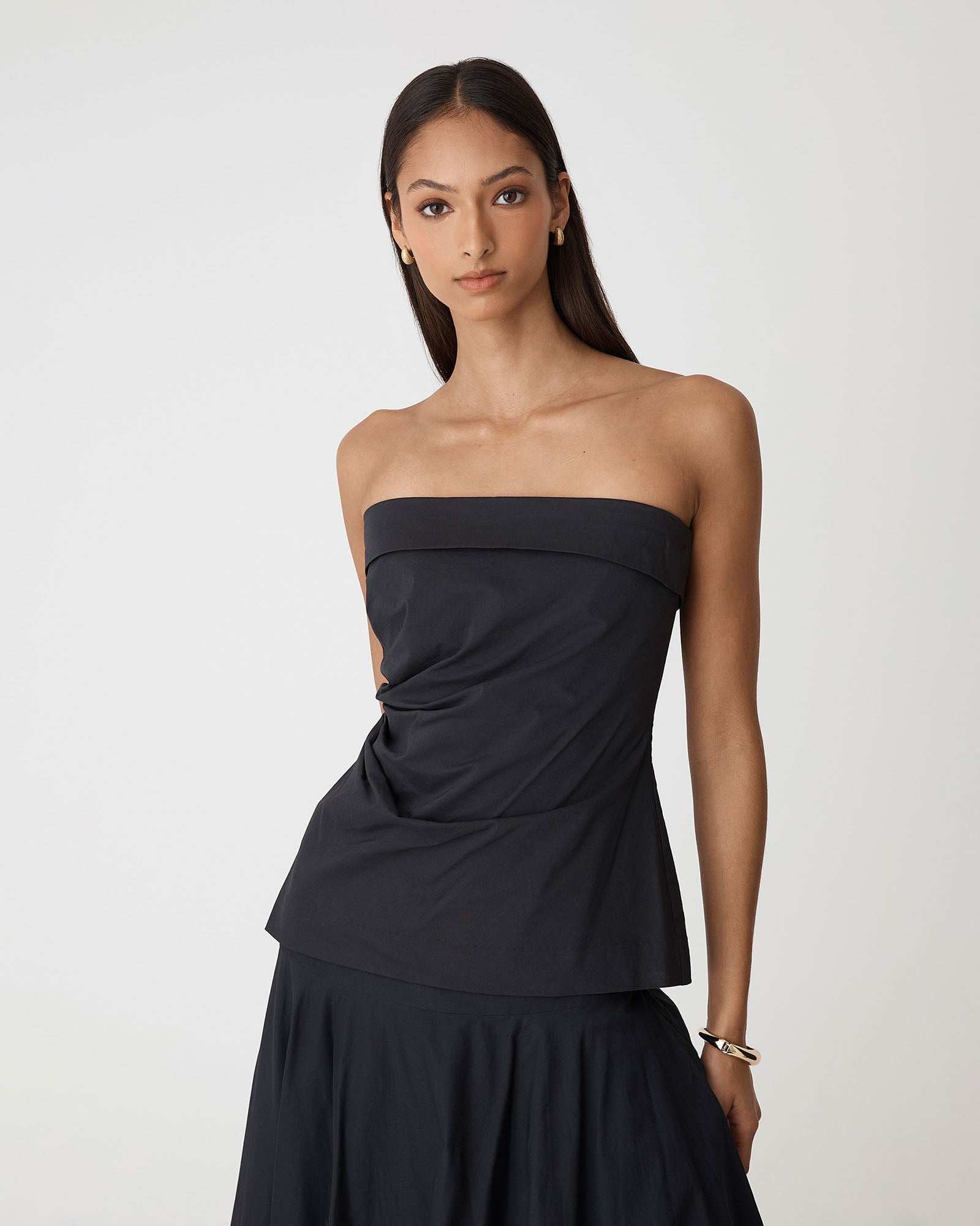 Deb Cotton Strapless Tunic