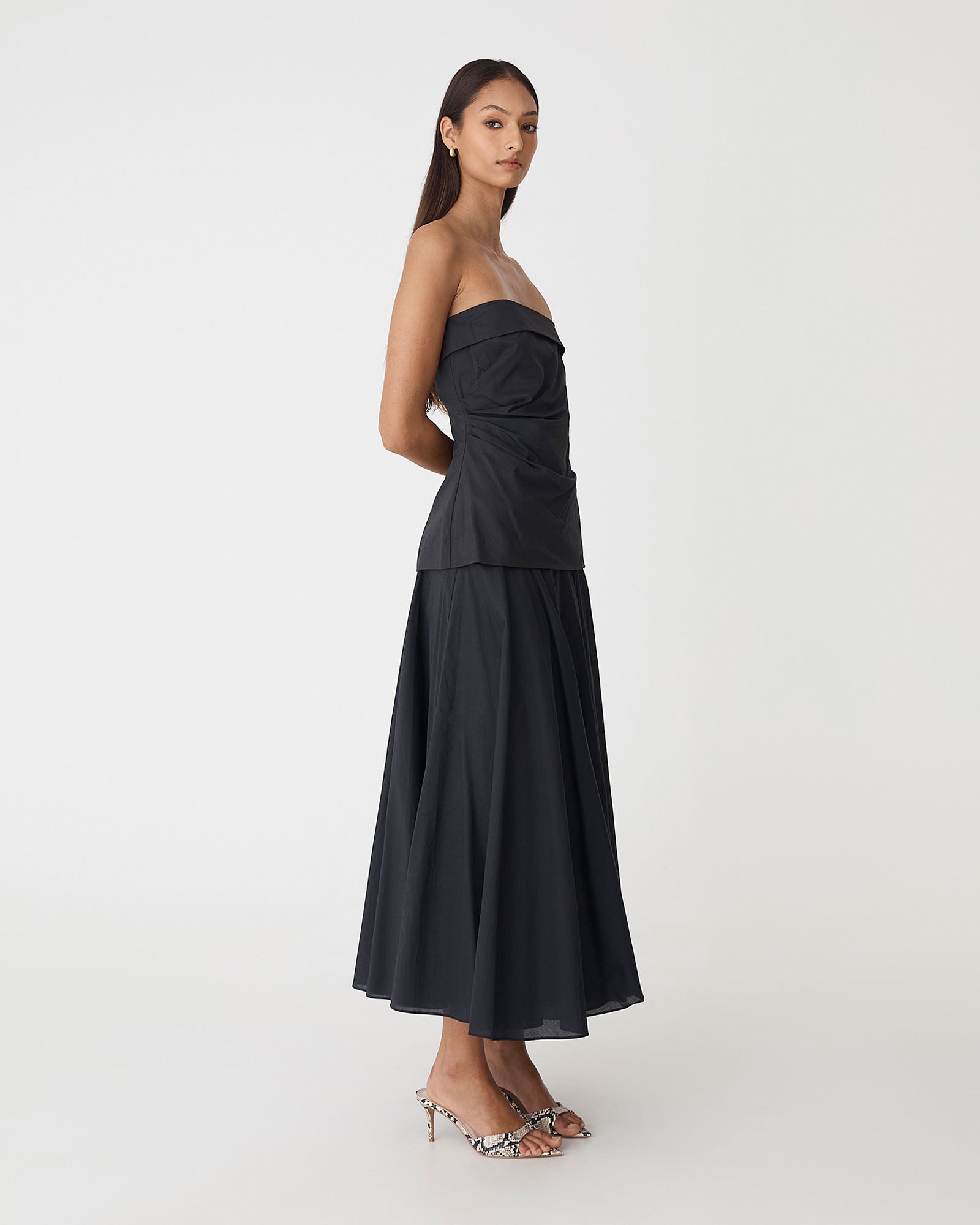Deb Cotton Strapless Tunic
