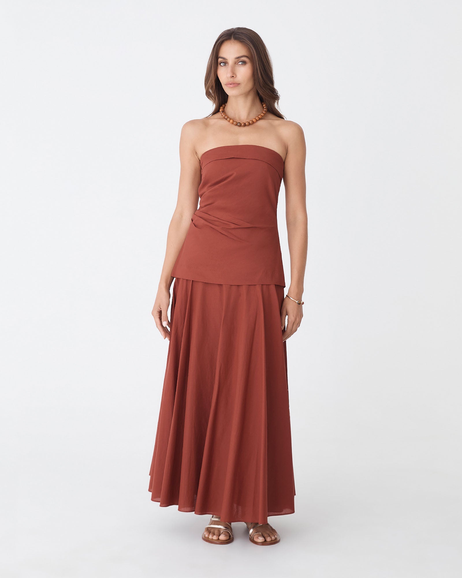 Deb Cotton Strapless Tunic