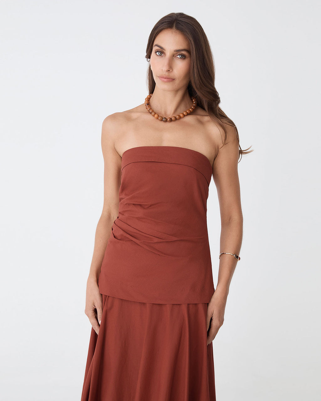 Deb Cotton Strapless Tunic