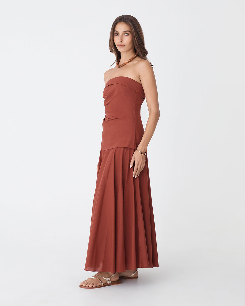 Deb Cotton Strapless Tunic