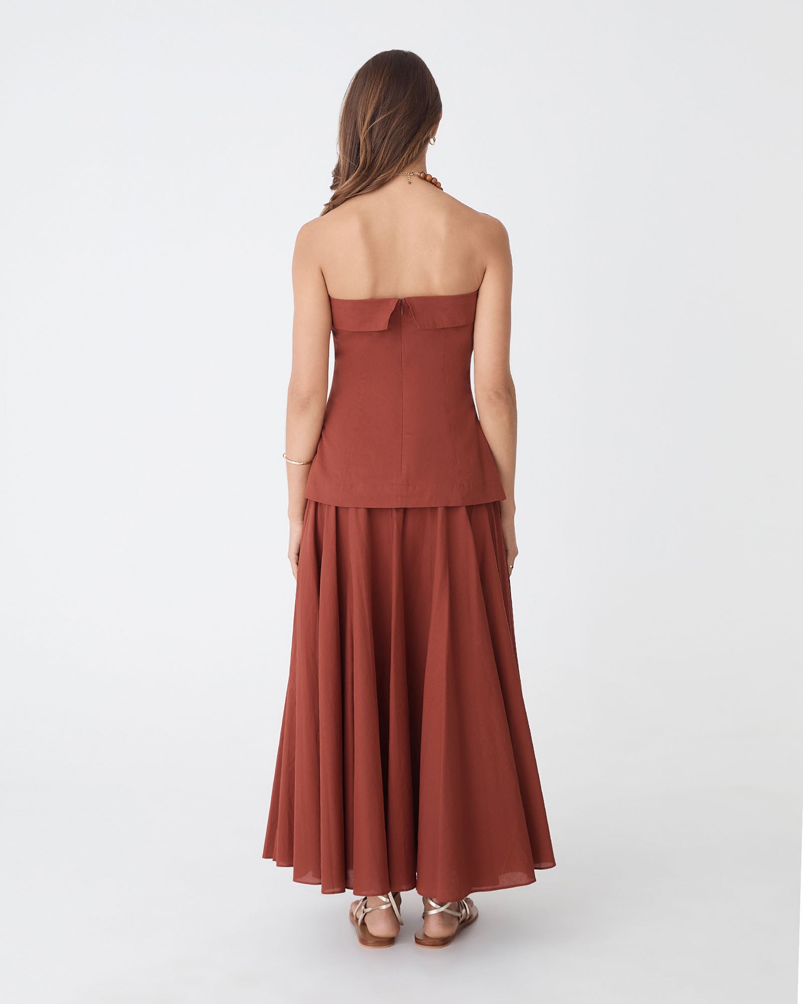Deb Cotton Strapless Tunic