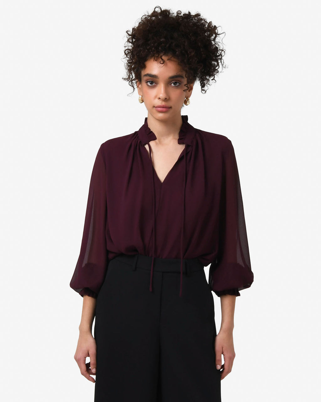 Joanna Chiffon Blouse