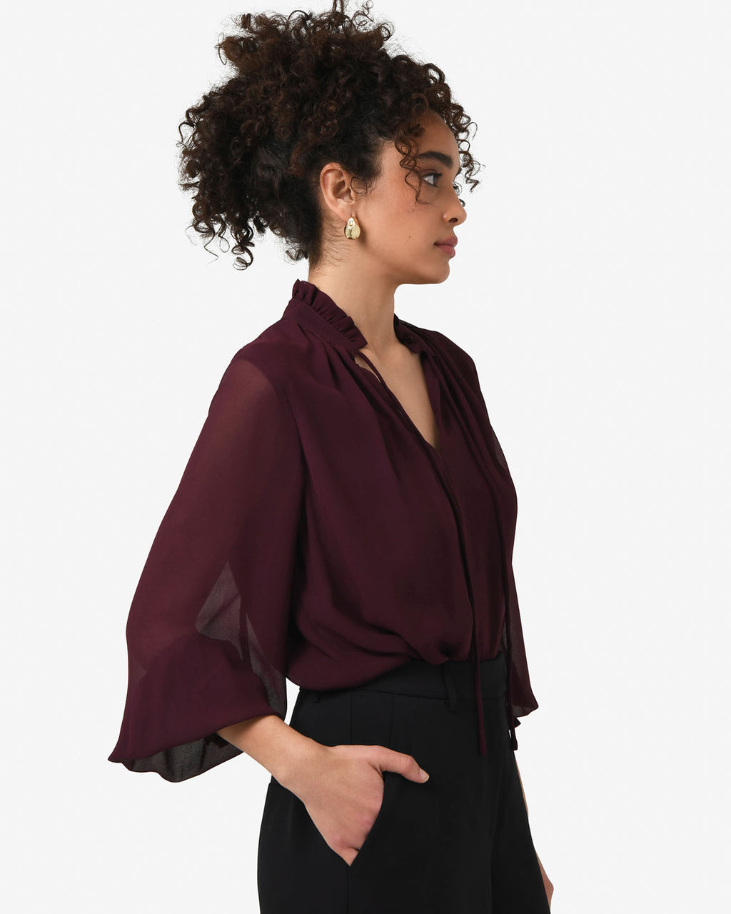 Joanna Chiffon Blouse
