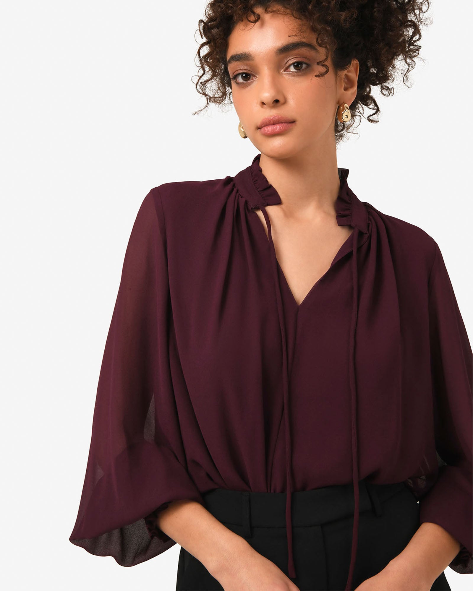 Joanna Chiffon Blouse