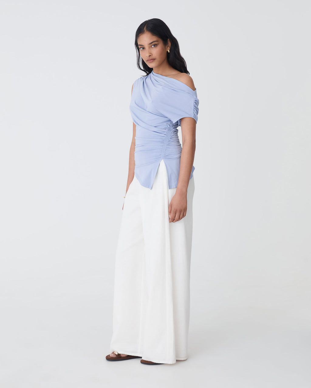 Keeley Bamboo Split Hem Top