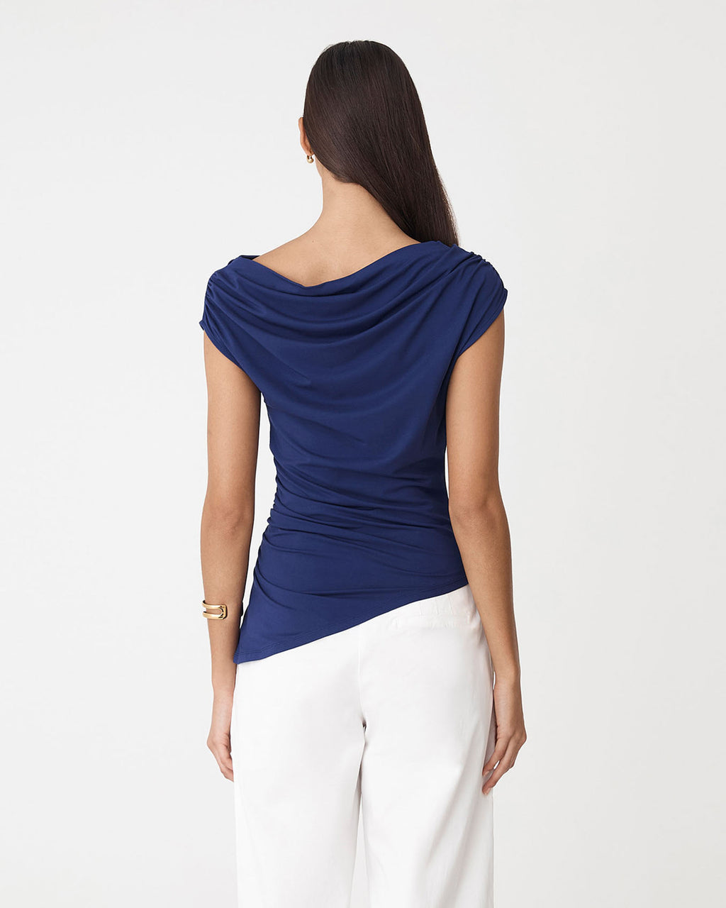 Keeley Bamboo Split Hem Top