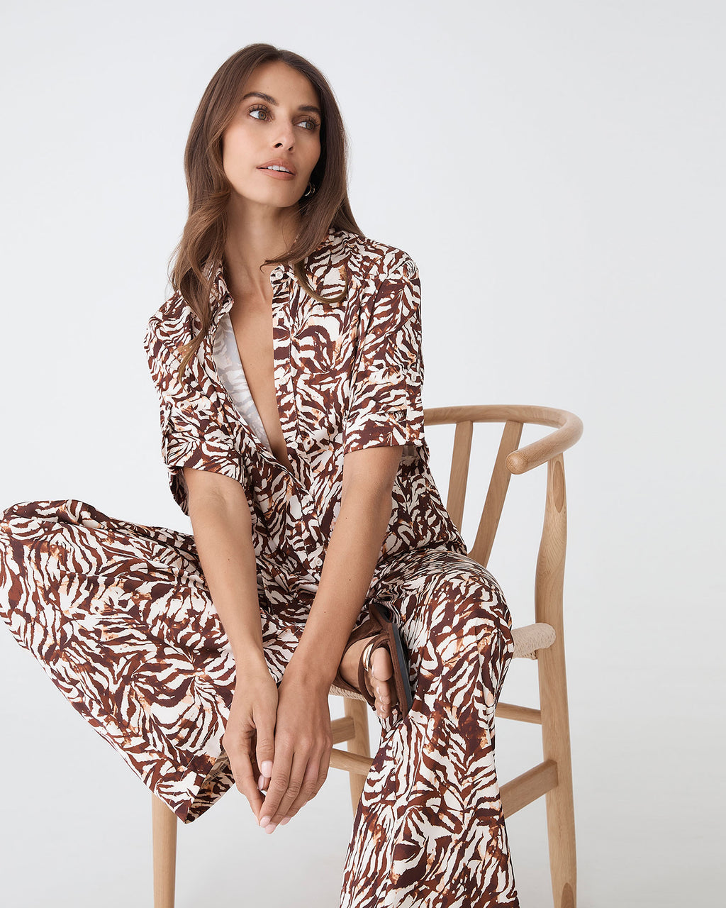 Zuhara Roll Cuff Shirt