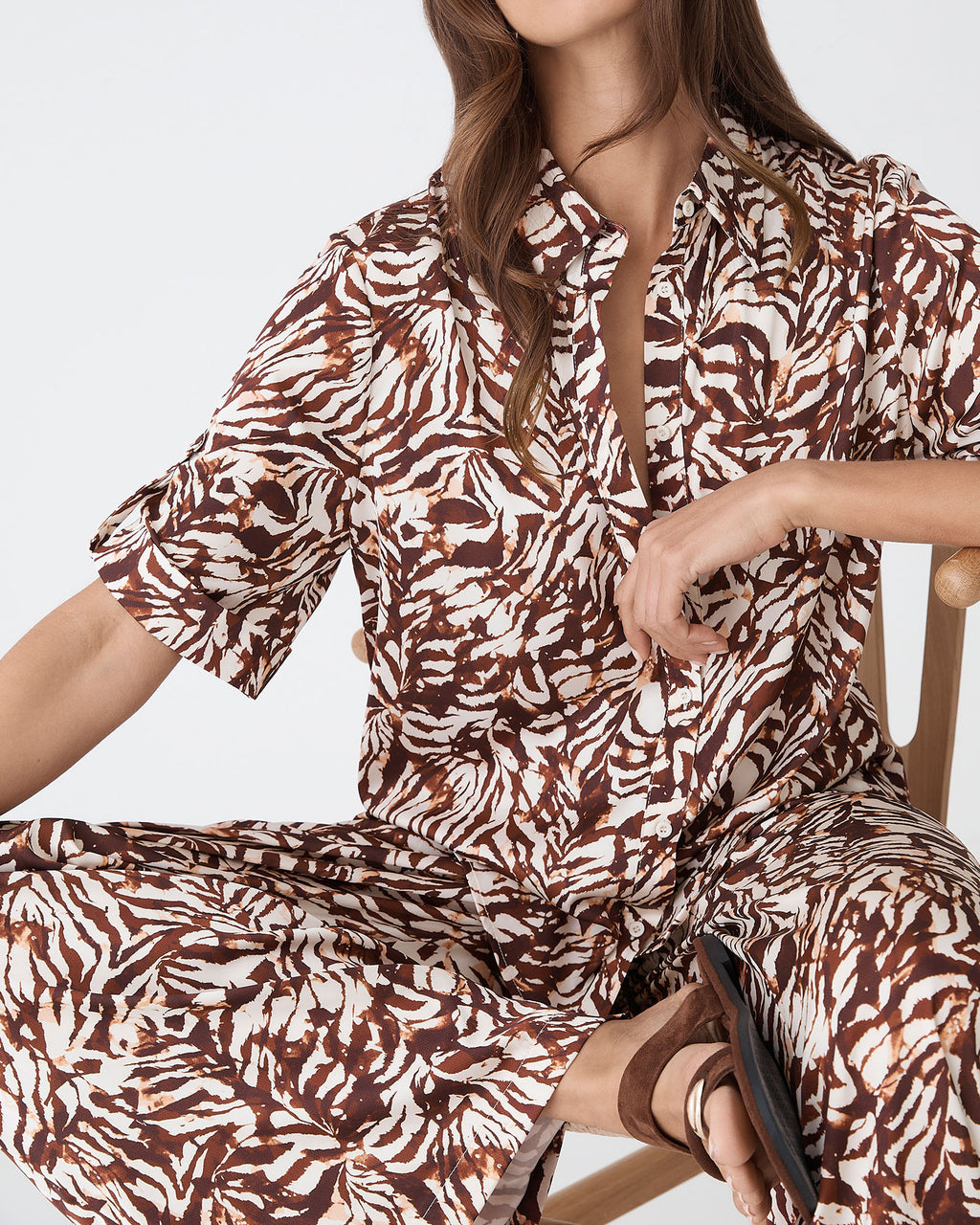Zuhara Roll Cuff Shirt