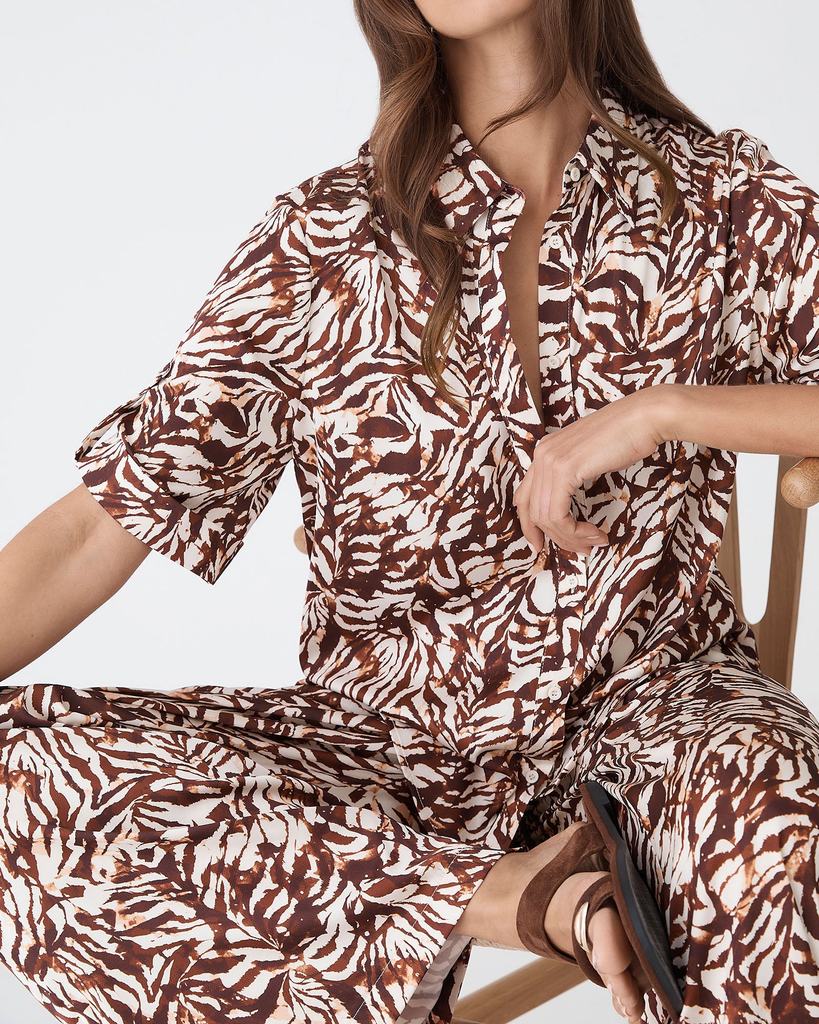 Zuhara Roll Cuff Shirt