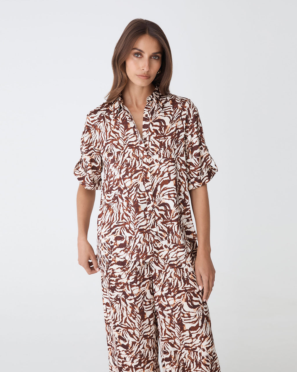 Zuhara Roll Cuff Shirt