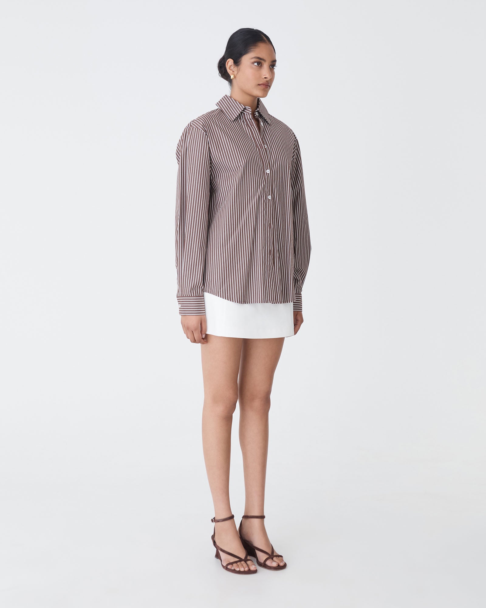 Samara Cotton Striped Shirt