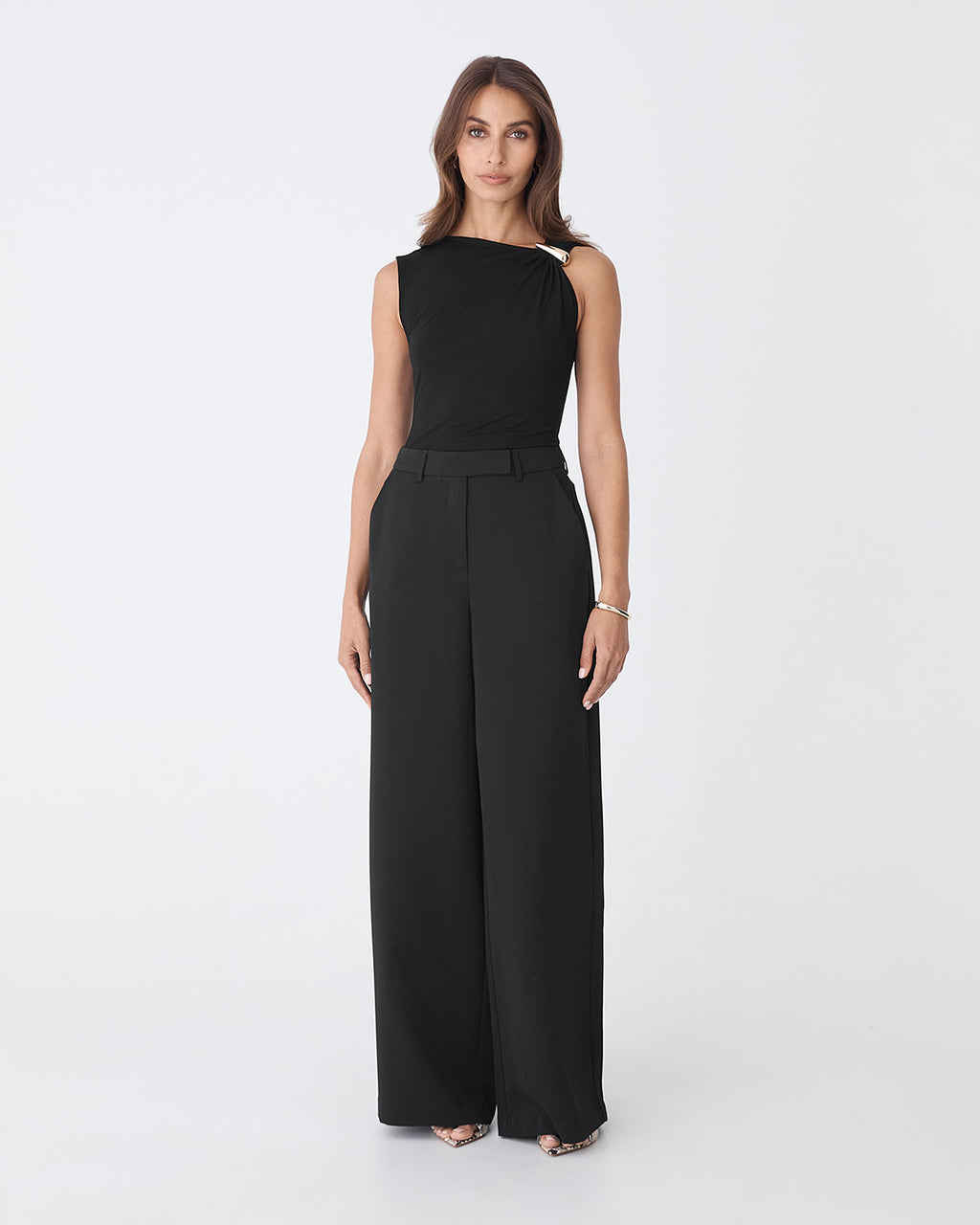 Kirsty Bamboo Ruched Top