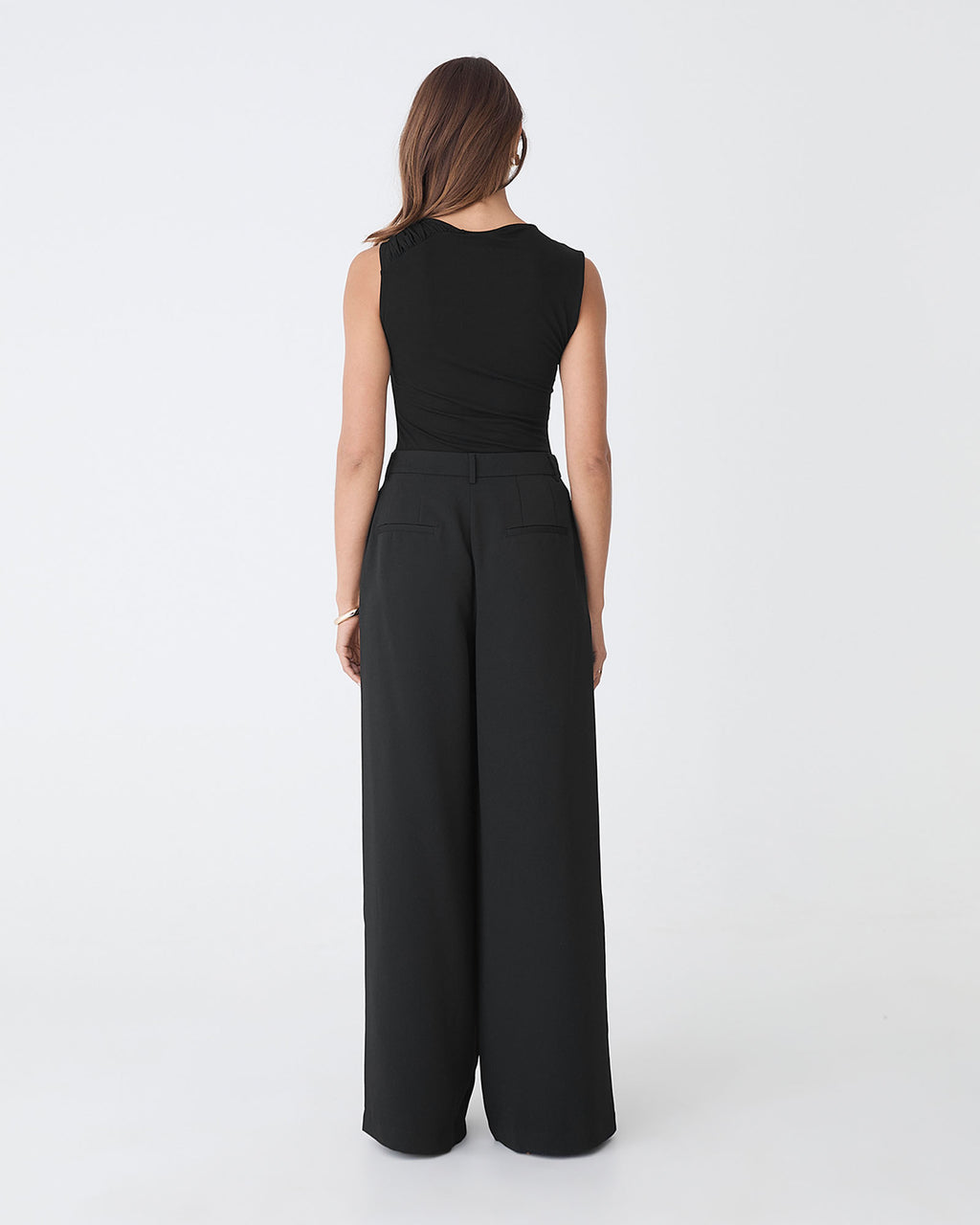 Kirsty Bamboo Ruched Top