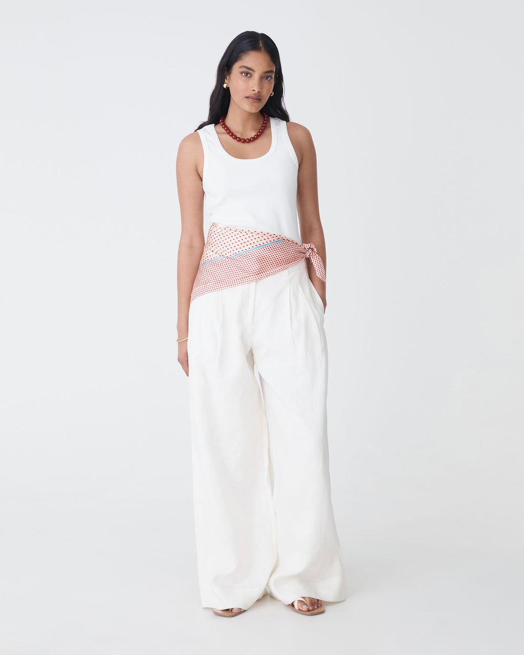 Maisie Cotton Rib Singlet