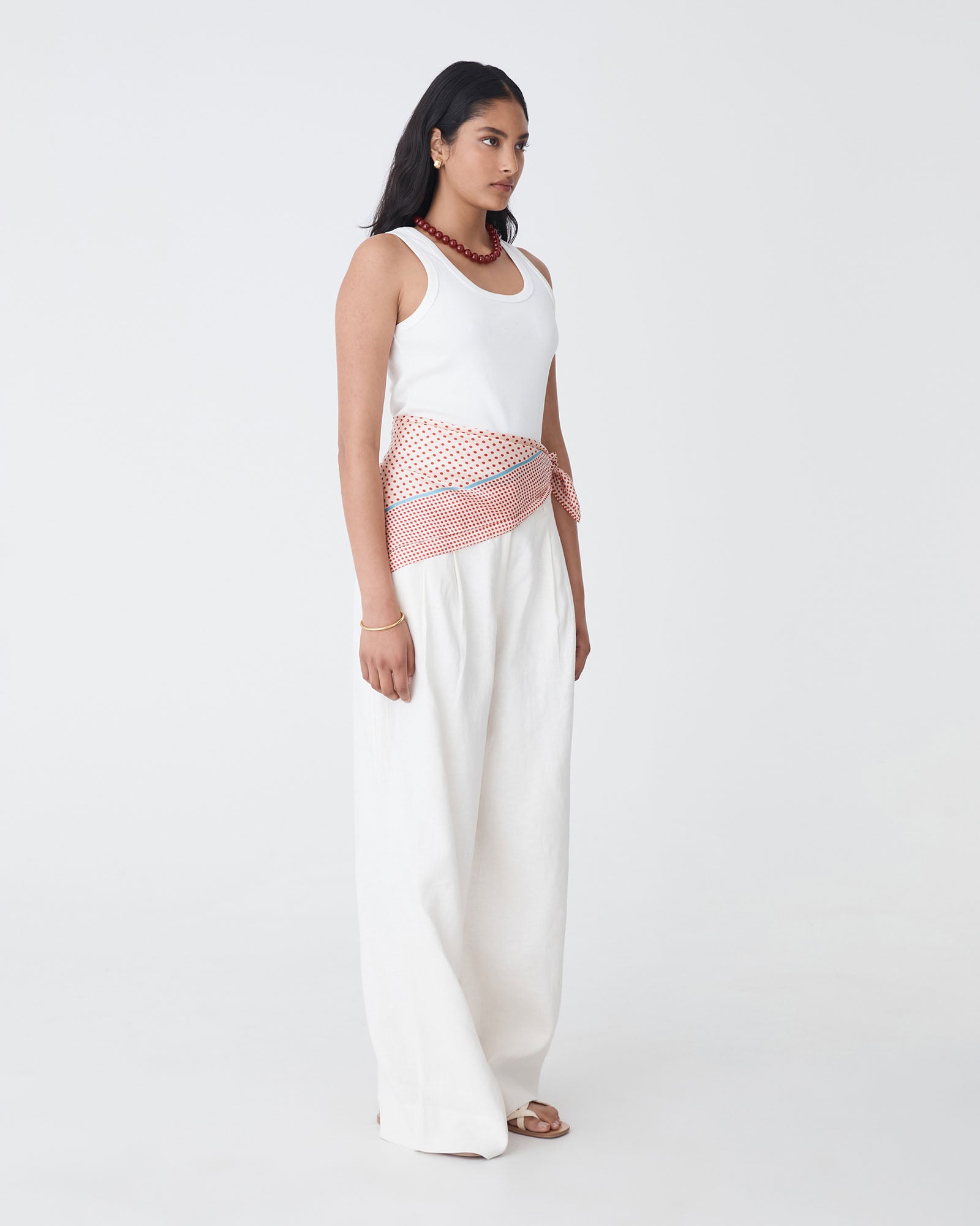 Maisie Cotton Rib Singlet