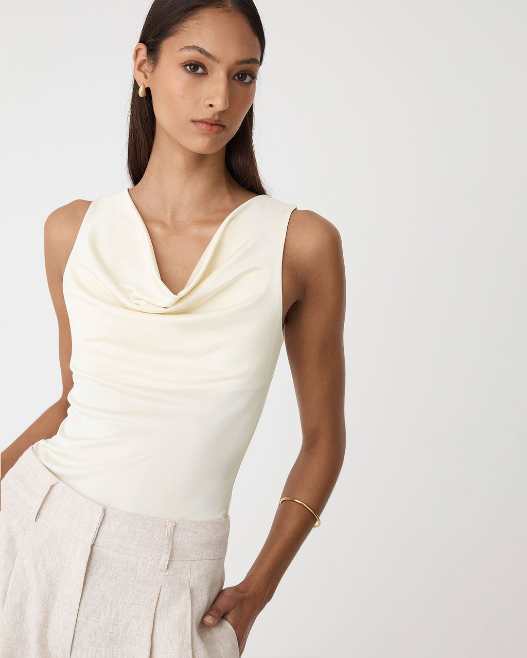 Sabrina Cowl Neck Top
