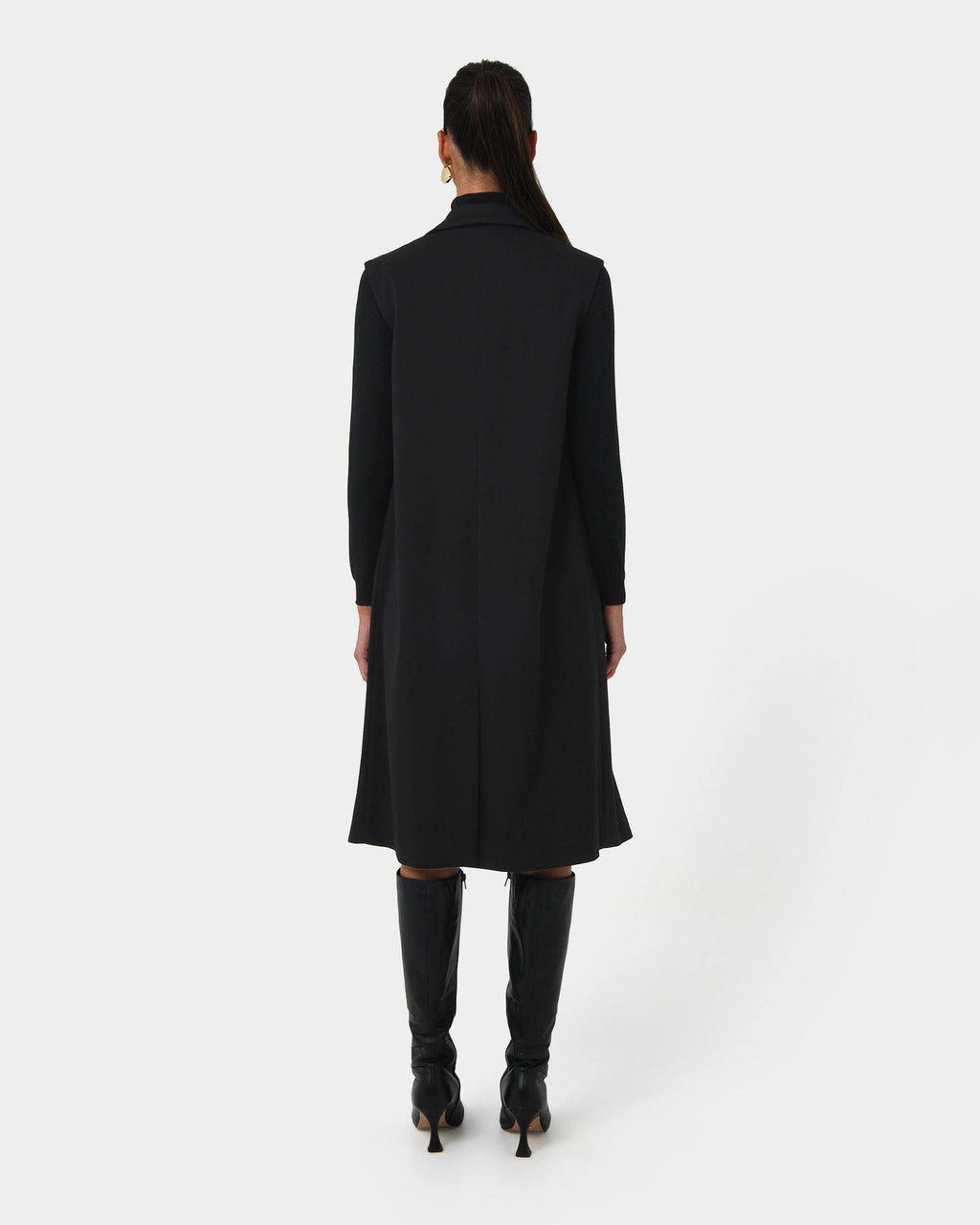 Kiya Longline Sleeveless Vest