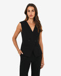 Nikki Collarless Vest