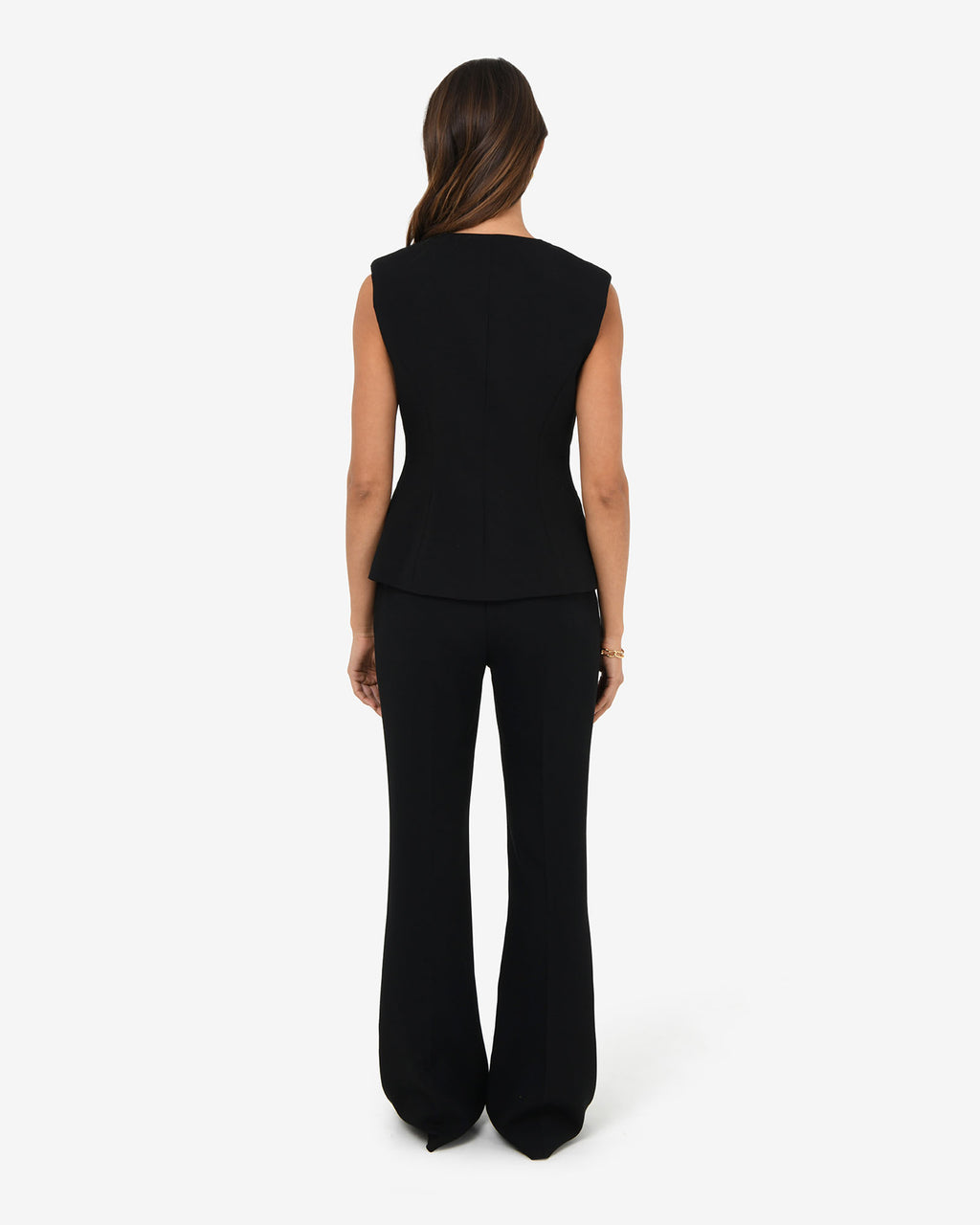 Nikki Collarless Vest