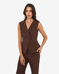 Nikki Collarless Vest