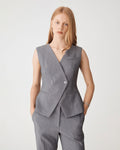 Nikki Collarless Vest