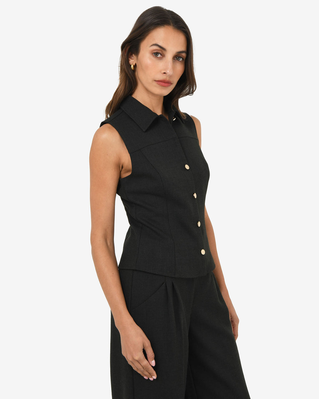 Dolly Collared Vest