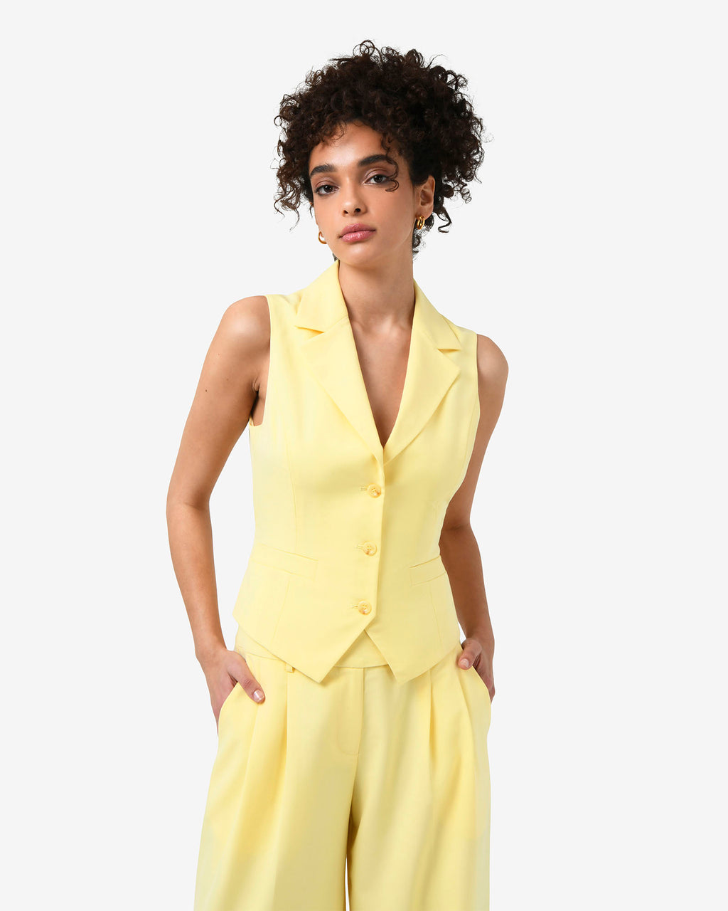 Amera Collared Vest