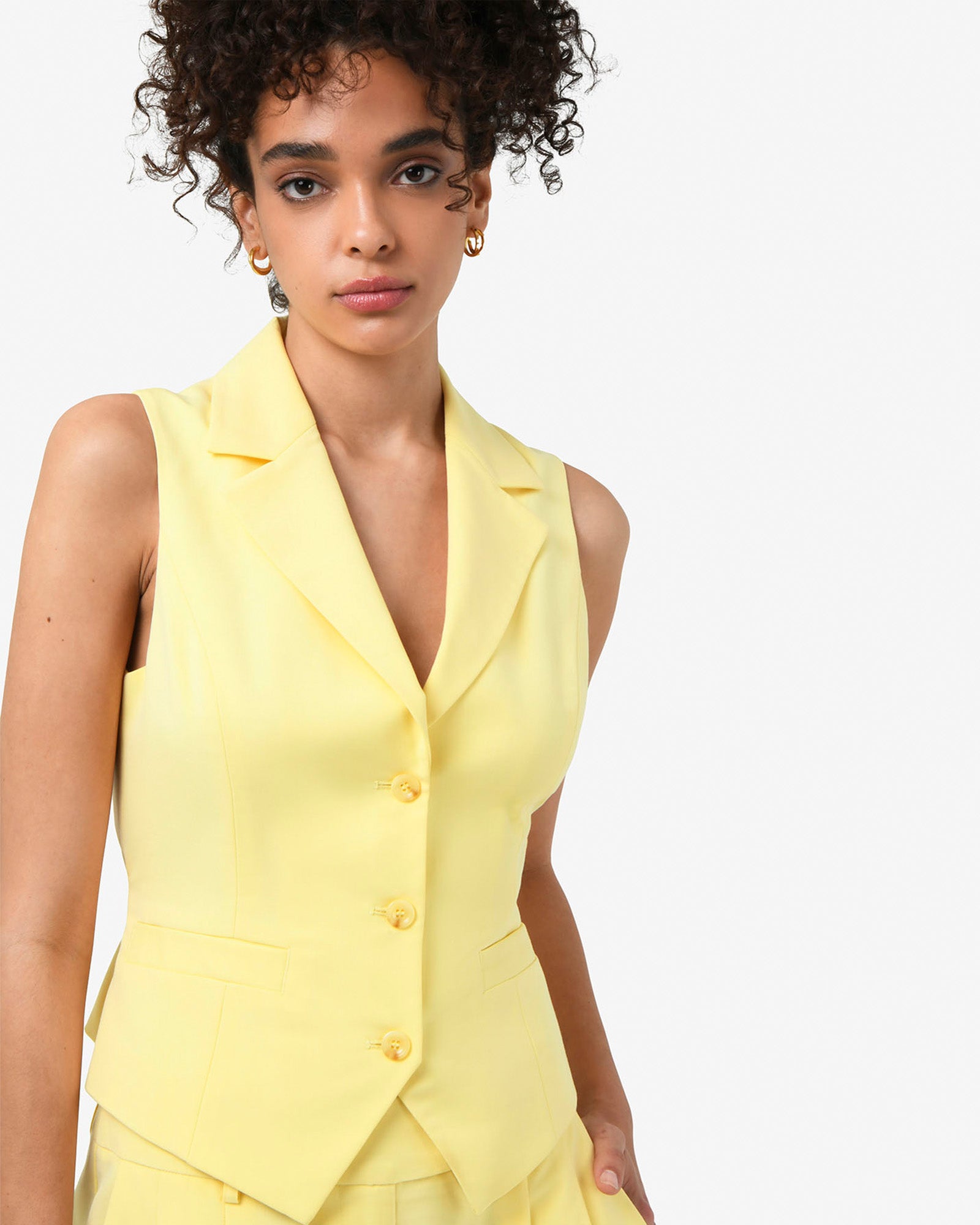 Amera Collared Vest