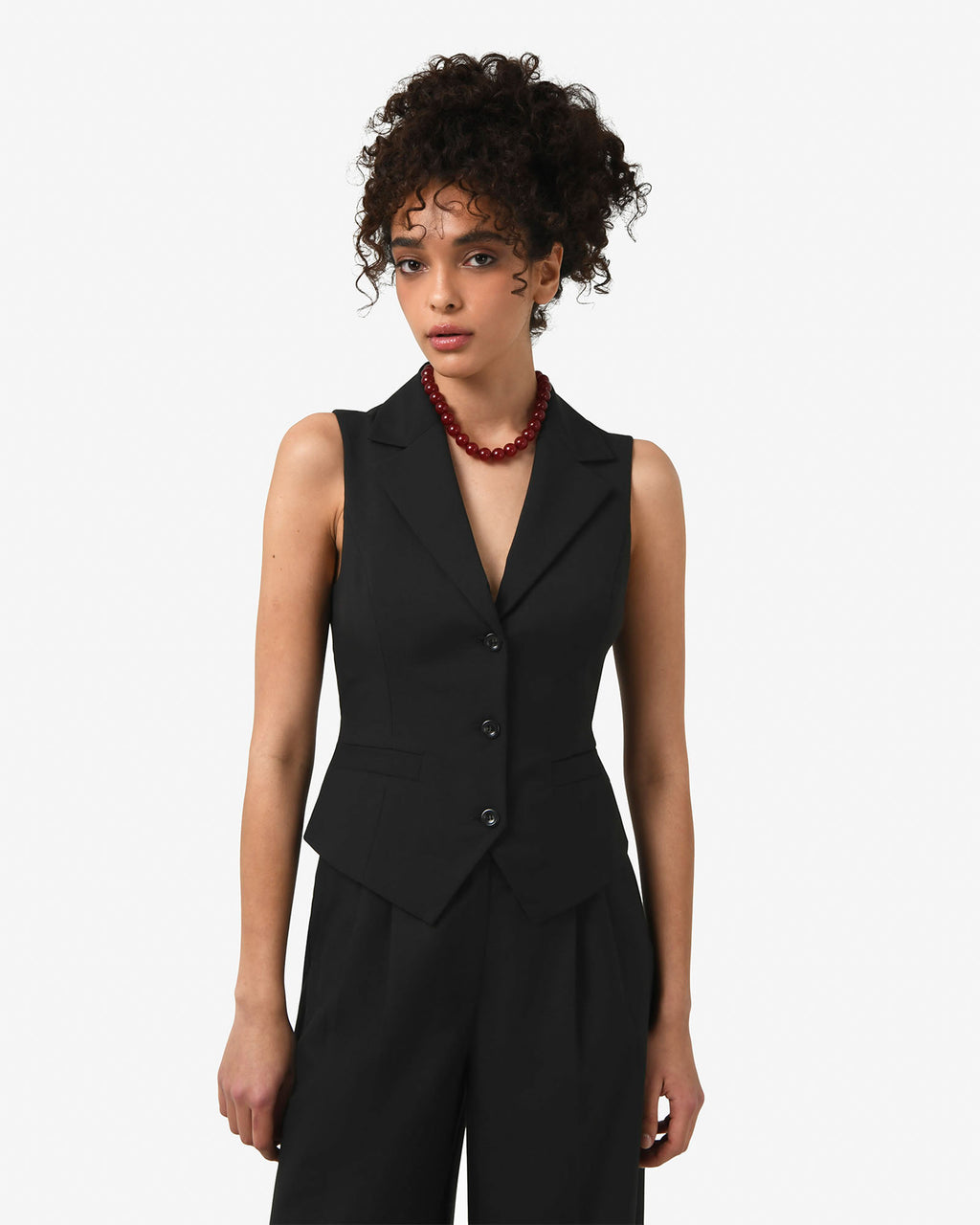 Amera Collared Vest