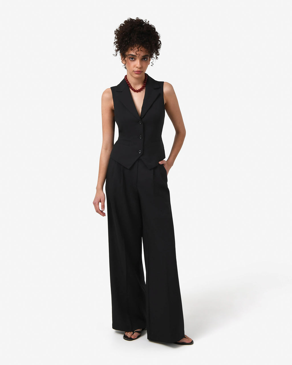 Amera Collared Vest