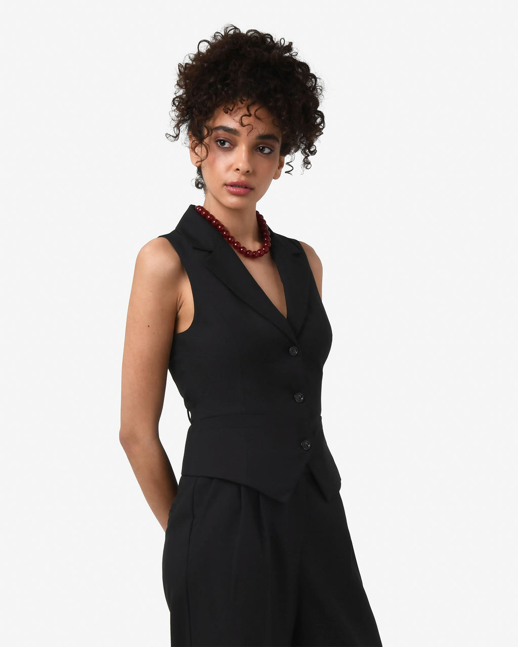 Amera Collared Vest