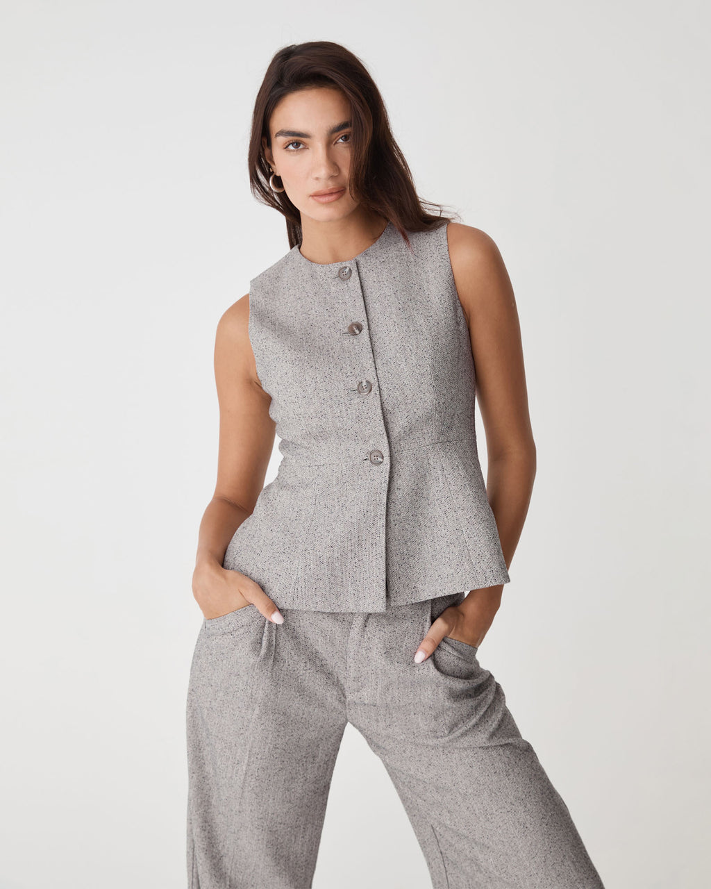 Nevada Herringbone Vest