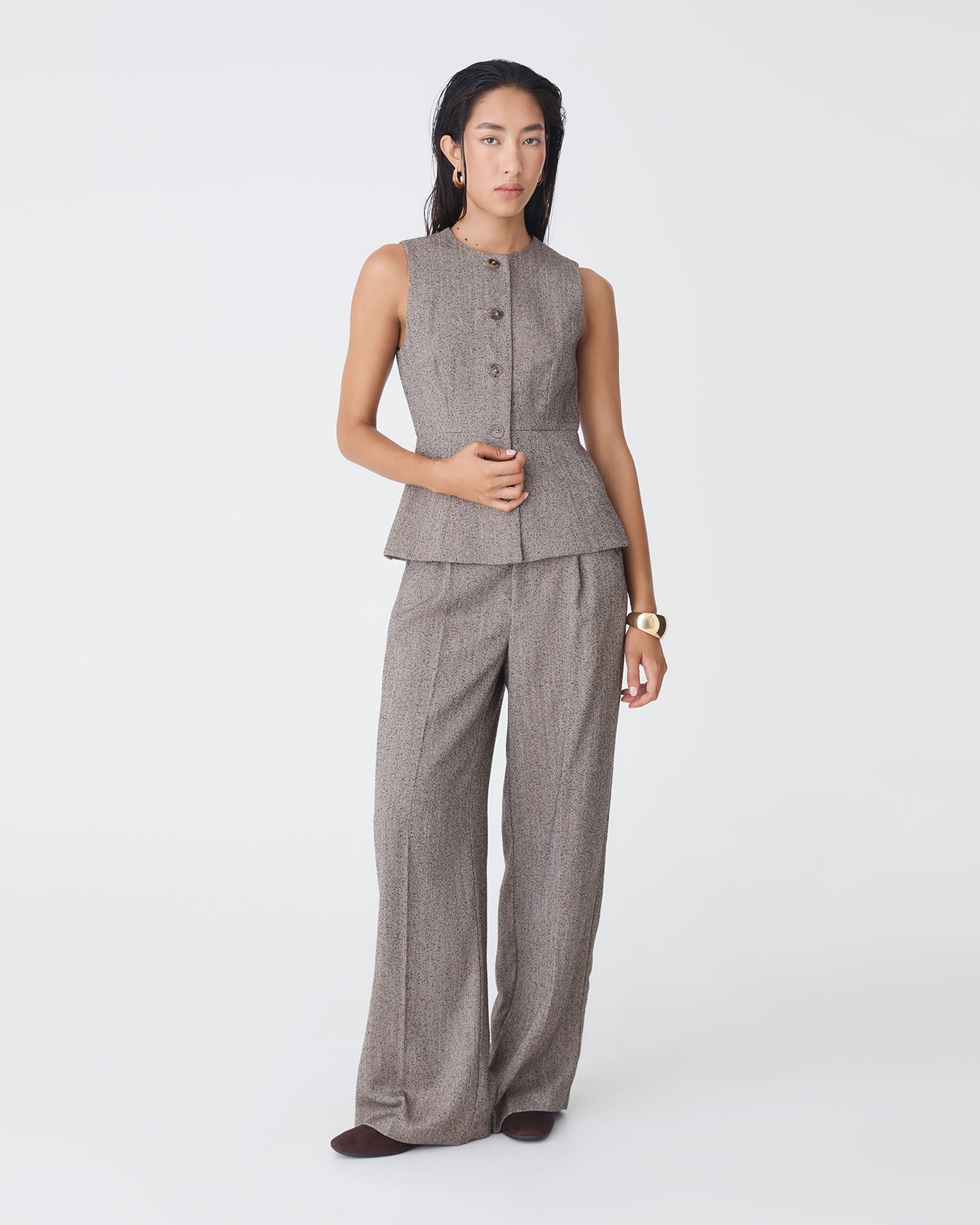Nevada Herringbone Vest