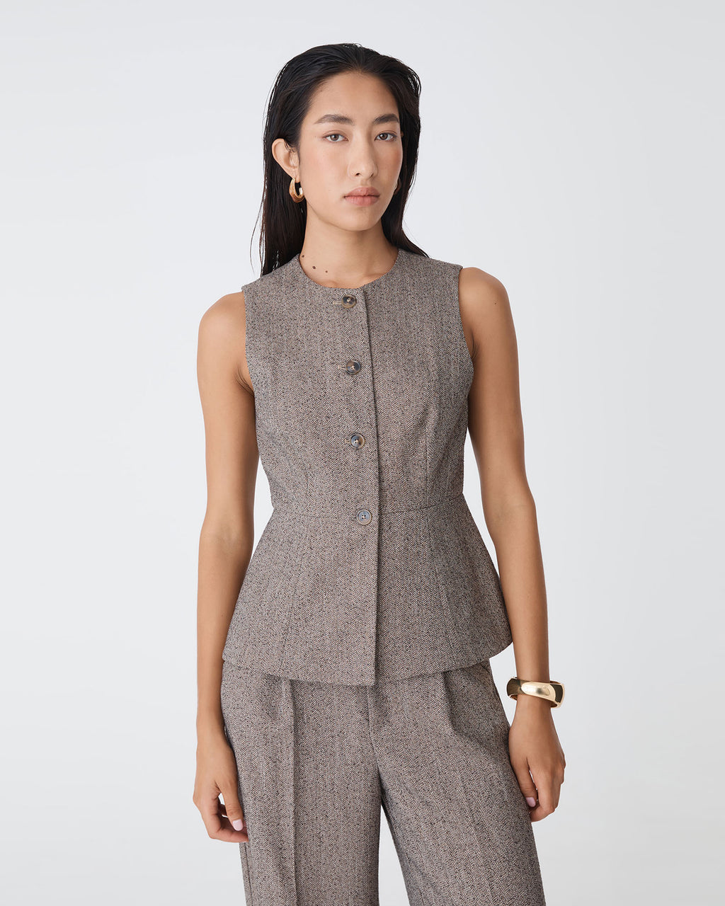 Nevada Herringbone Vest