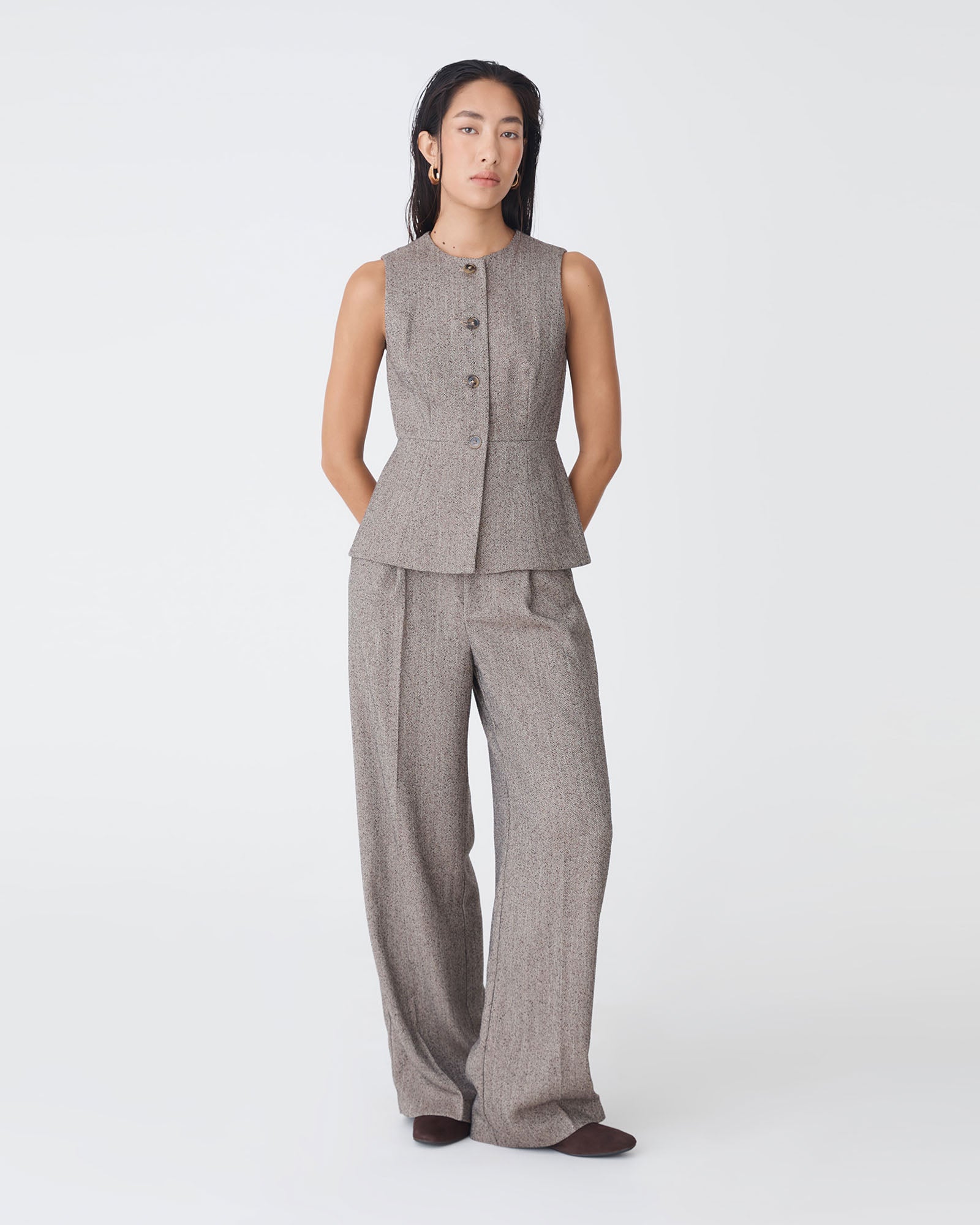 Nevada Herringbone Vest