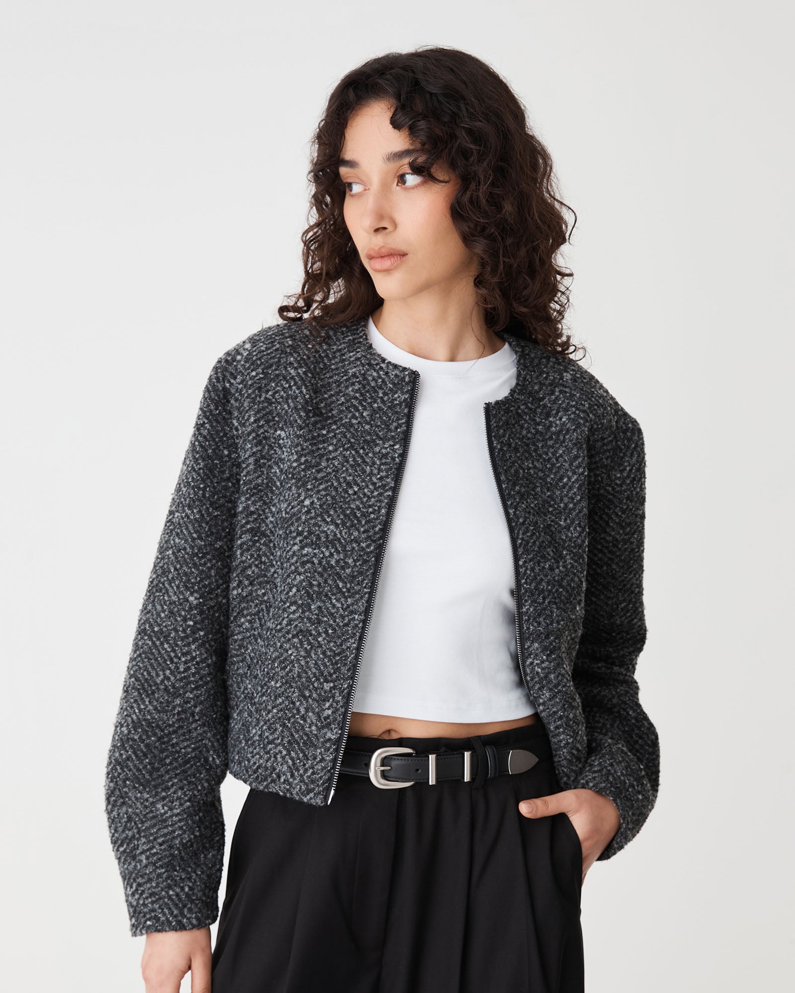 Rory Barrel Sleeve Jacket