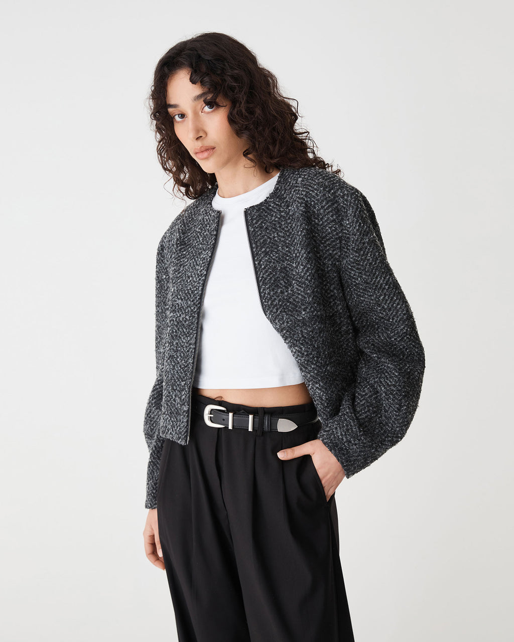 Rory Barrel Sleeve Jacket