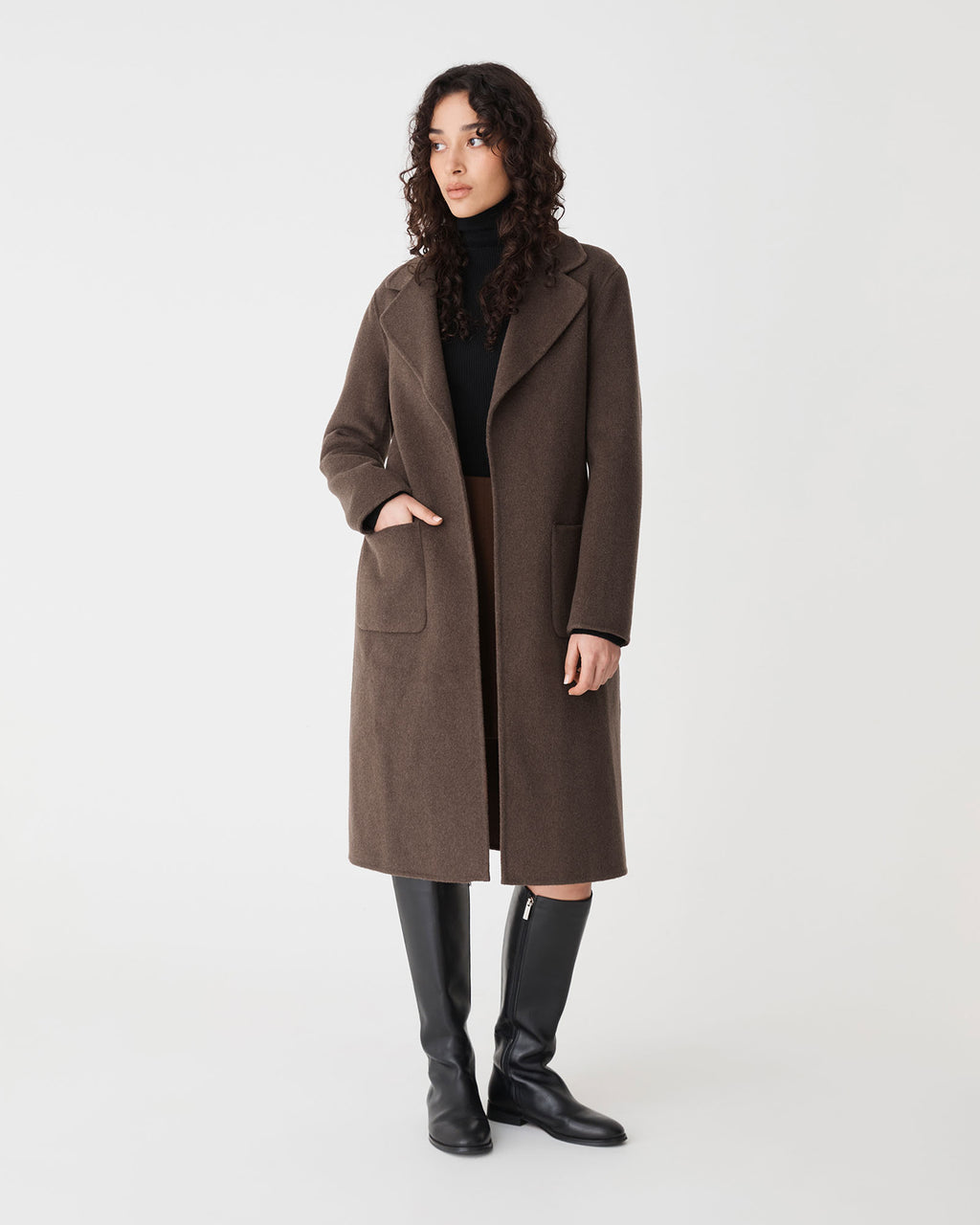Alani Wool Blend Coat