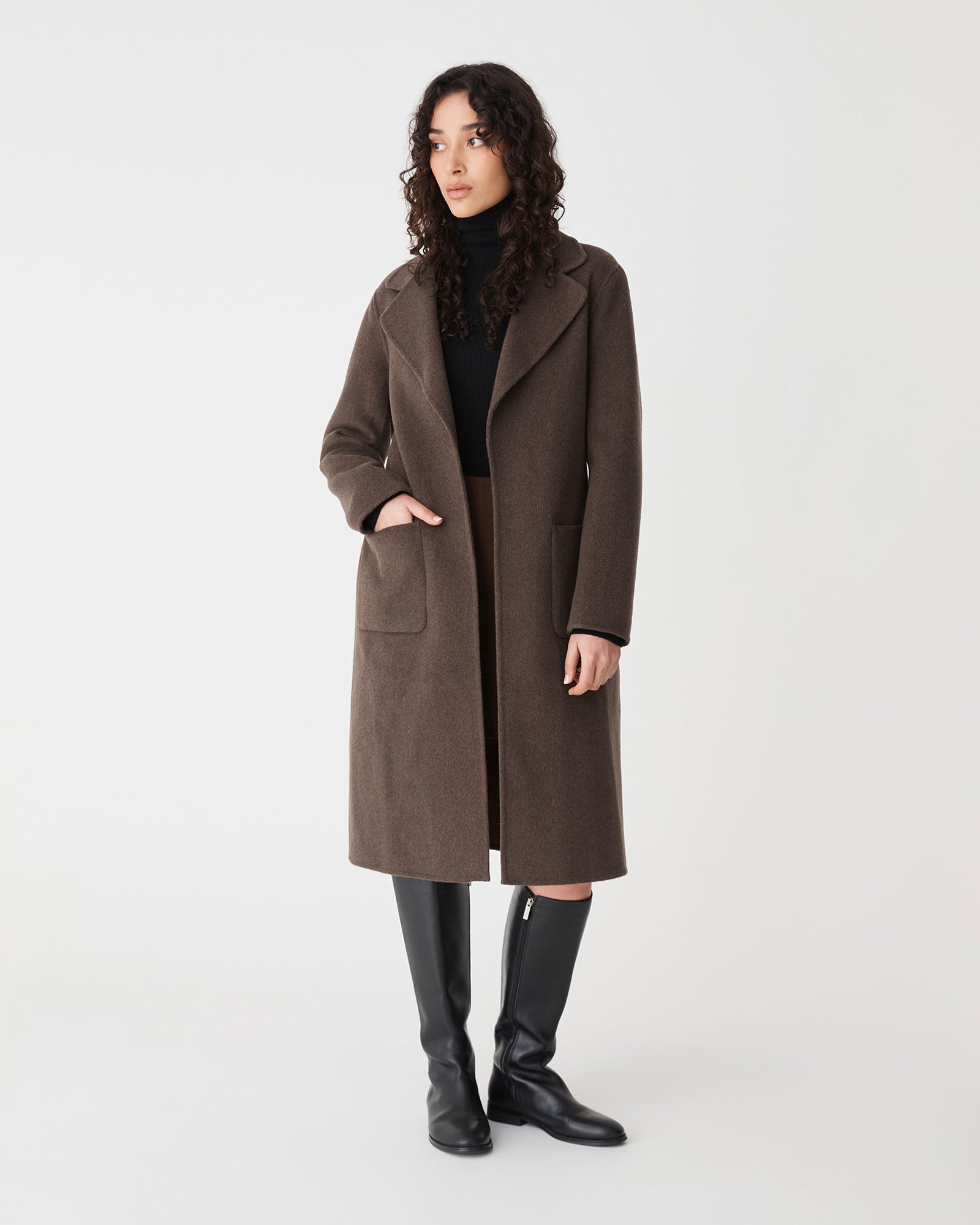Alani Wool Blend Coat