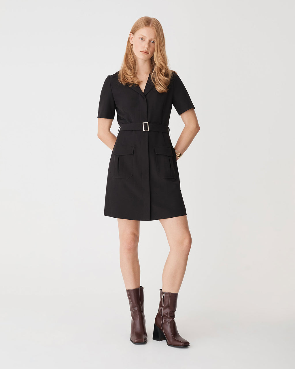 Stevie Utility Mini Dress