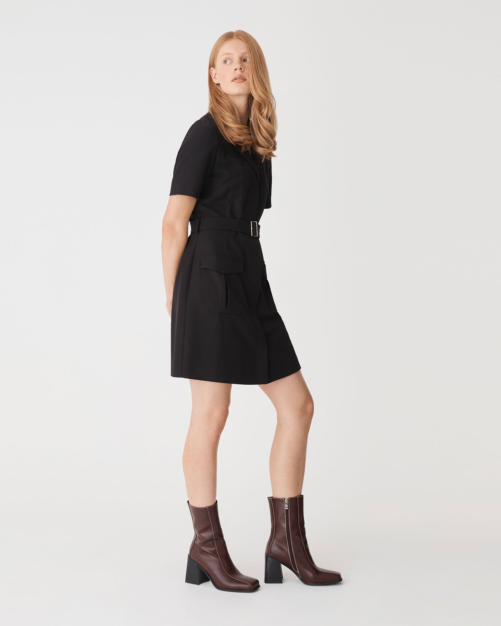 Stevie Utility Mini Dress