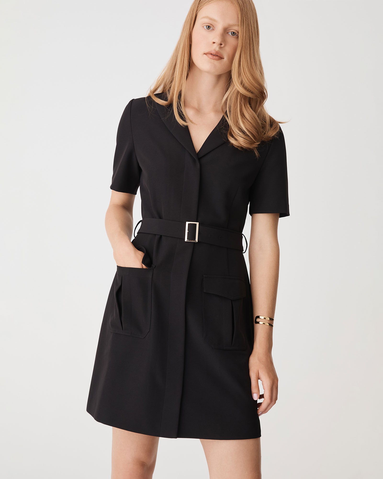 Stevie Utility Mini Dress
