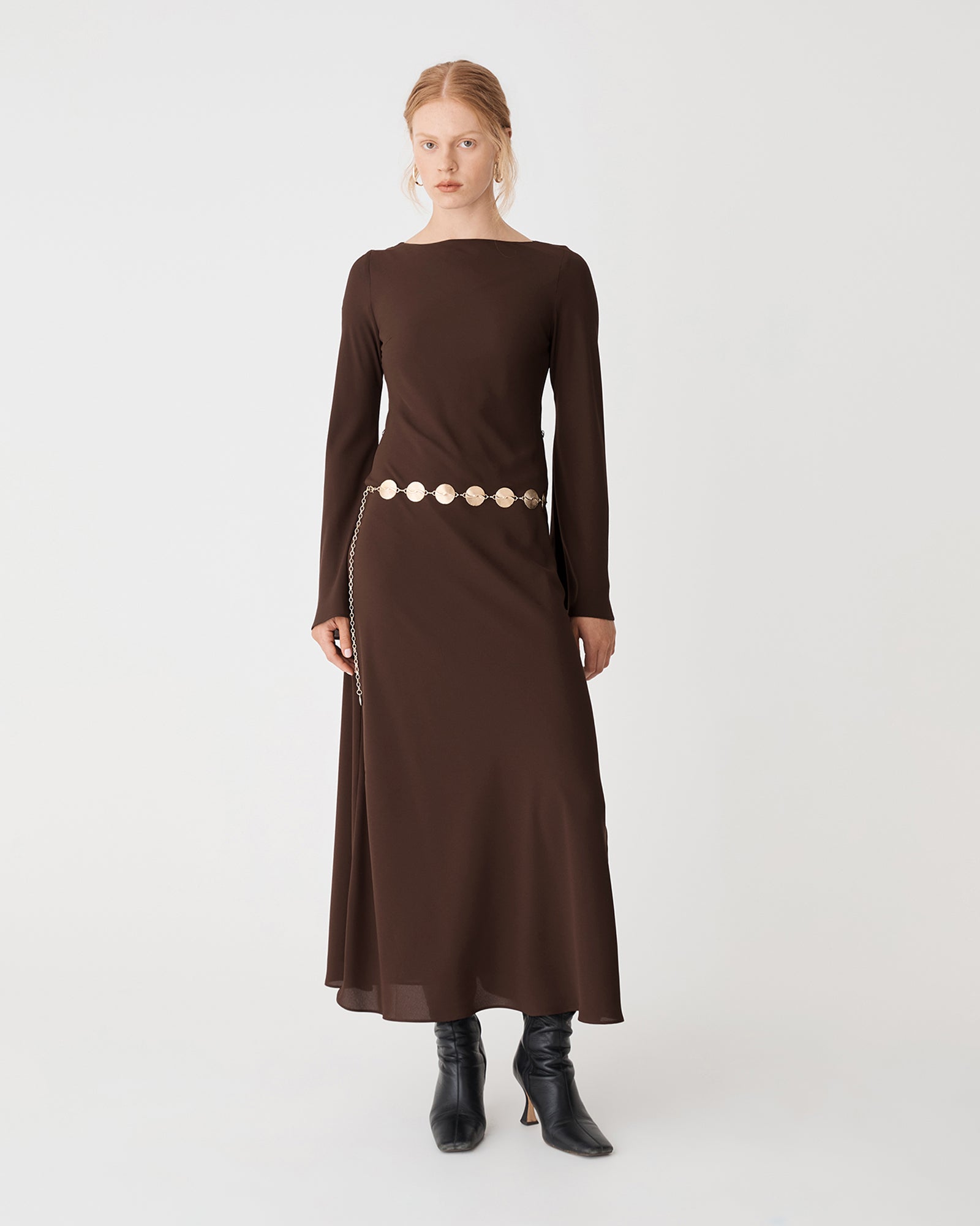 Quinn Bias Tie Waist Dress