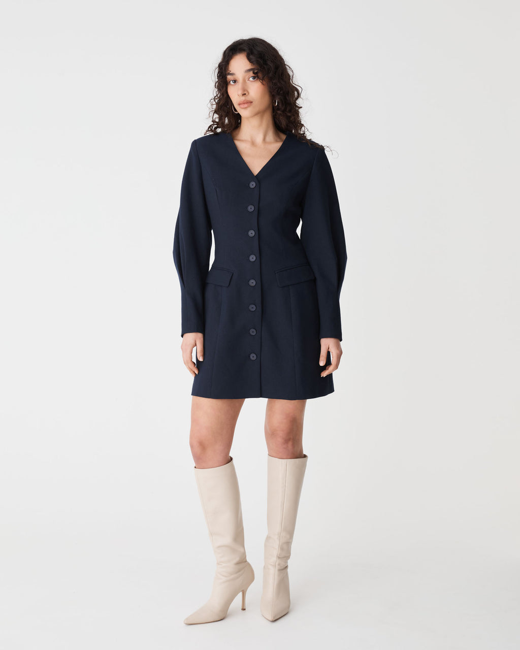 Dale Barrel Sleeve Dress