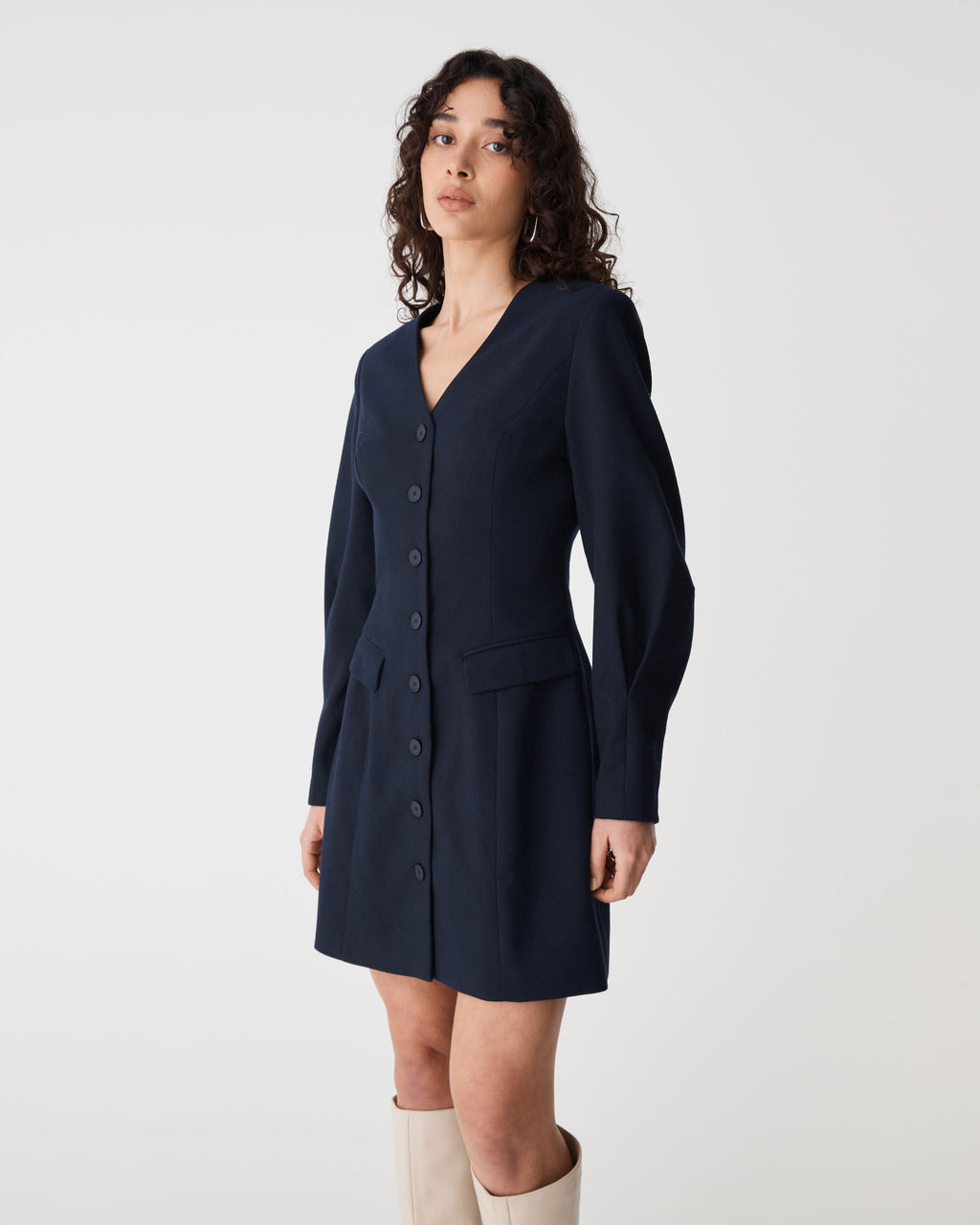 Dale Barrel Sleeve Dress