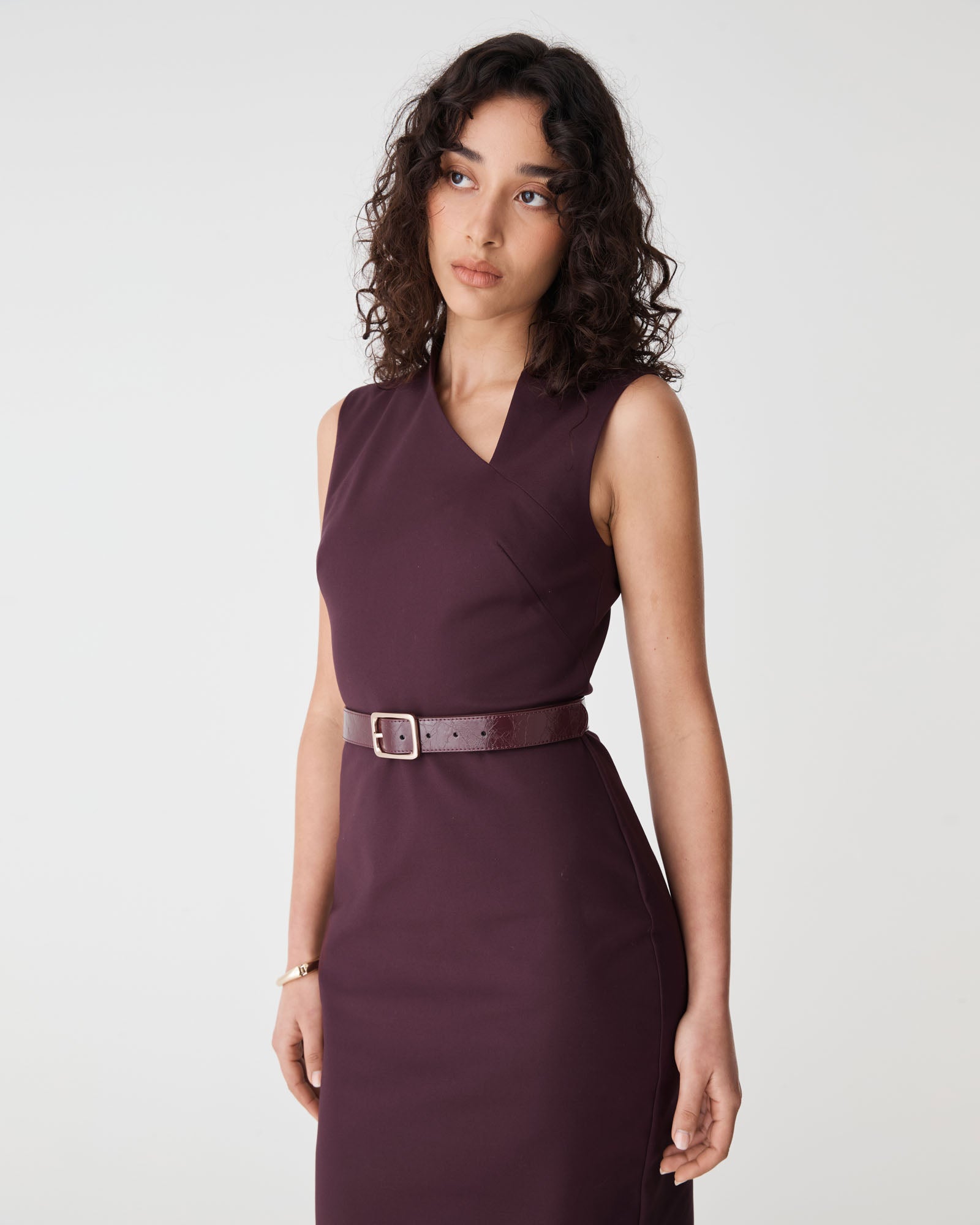 Fiona Asymmetric Pencil Dress