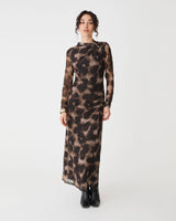 Savanna Printed Mesh Dress
