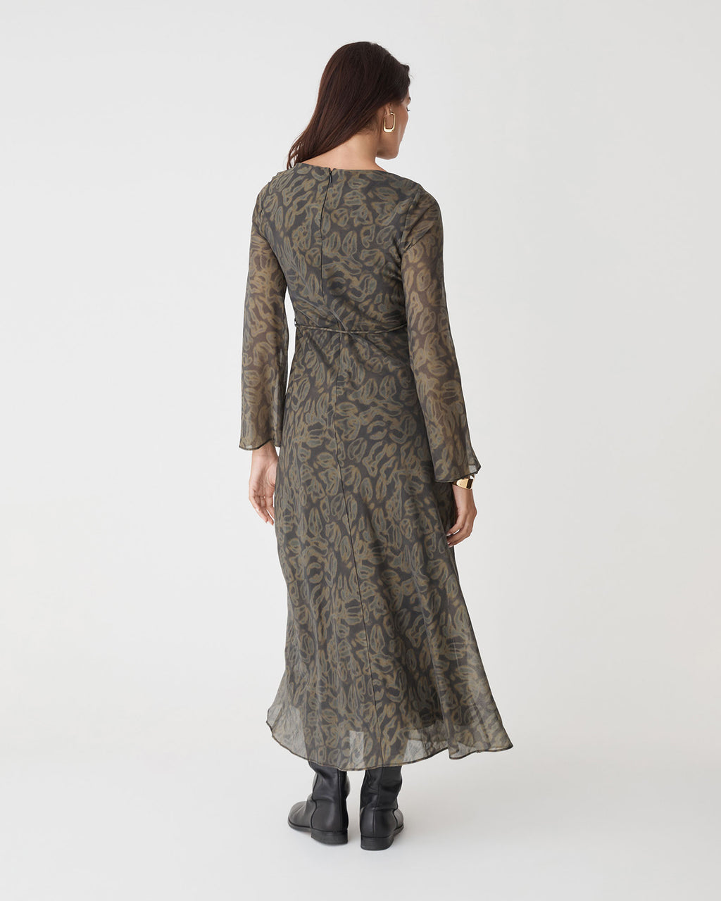 Imogen Bias Tie Waist Dress