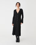 Danica V-Neck Rib Knit Dress